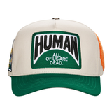 All Human "CORONAO v2" Trucker (Cream/Green)