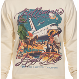 Billionaire Boys Club "Better Tomorrow" Crewneck Sweatshirt (Winter White) - Billionaire Boys Club