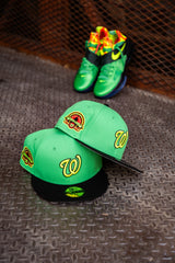 New Era Washington Nationals Stadium Side Patch Grey UV (Weatherman) 59Fifty Fitted - New Era
