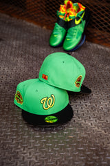New Era Washington Nationals Stadium Side Patch Grey UV (Weatherman) 59Fifty Fitted - New Era