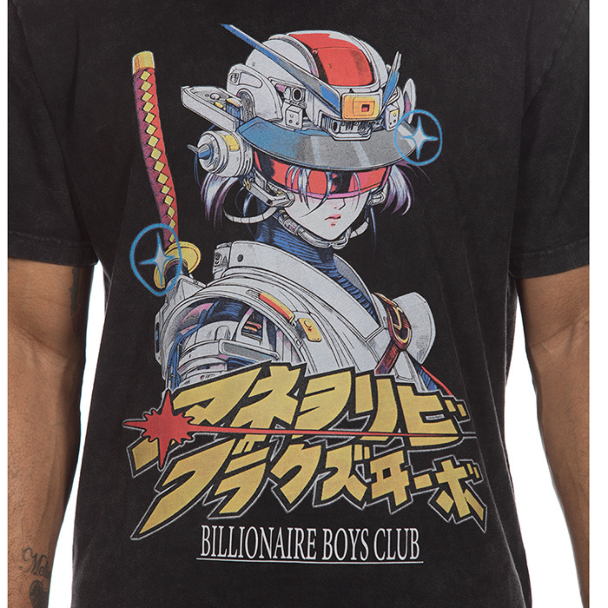Billionaire Boys Club "Atmosphere" SS Oversized Knit (Black) - Billionaire Boys Club