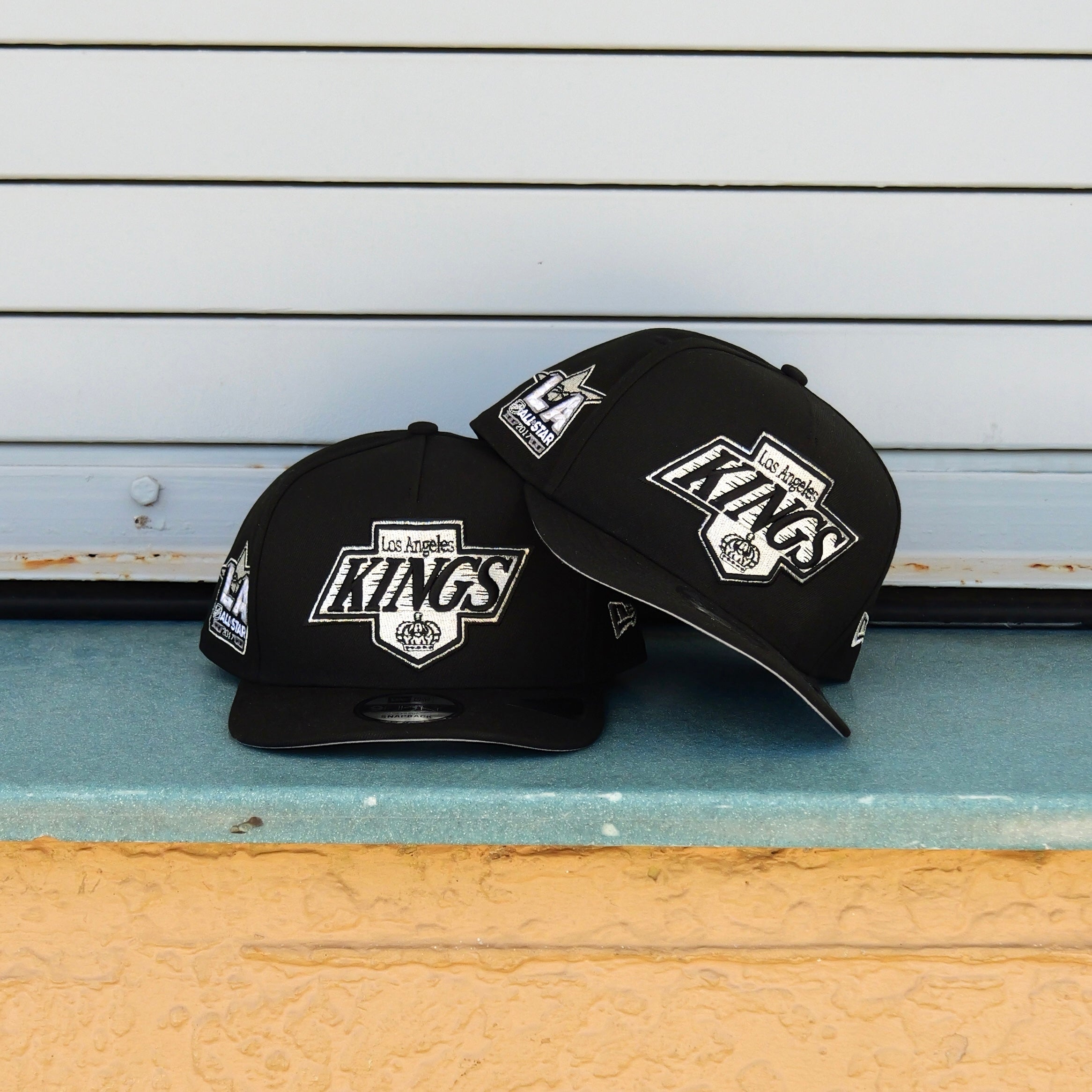 New Era Los Angeles Kings 2017 AllStar 9FIFTY A-Frame Snapback-(Black/Silver) - New Era