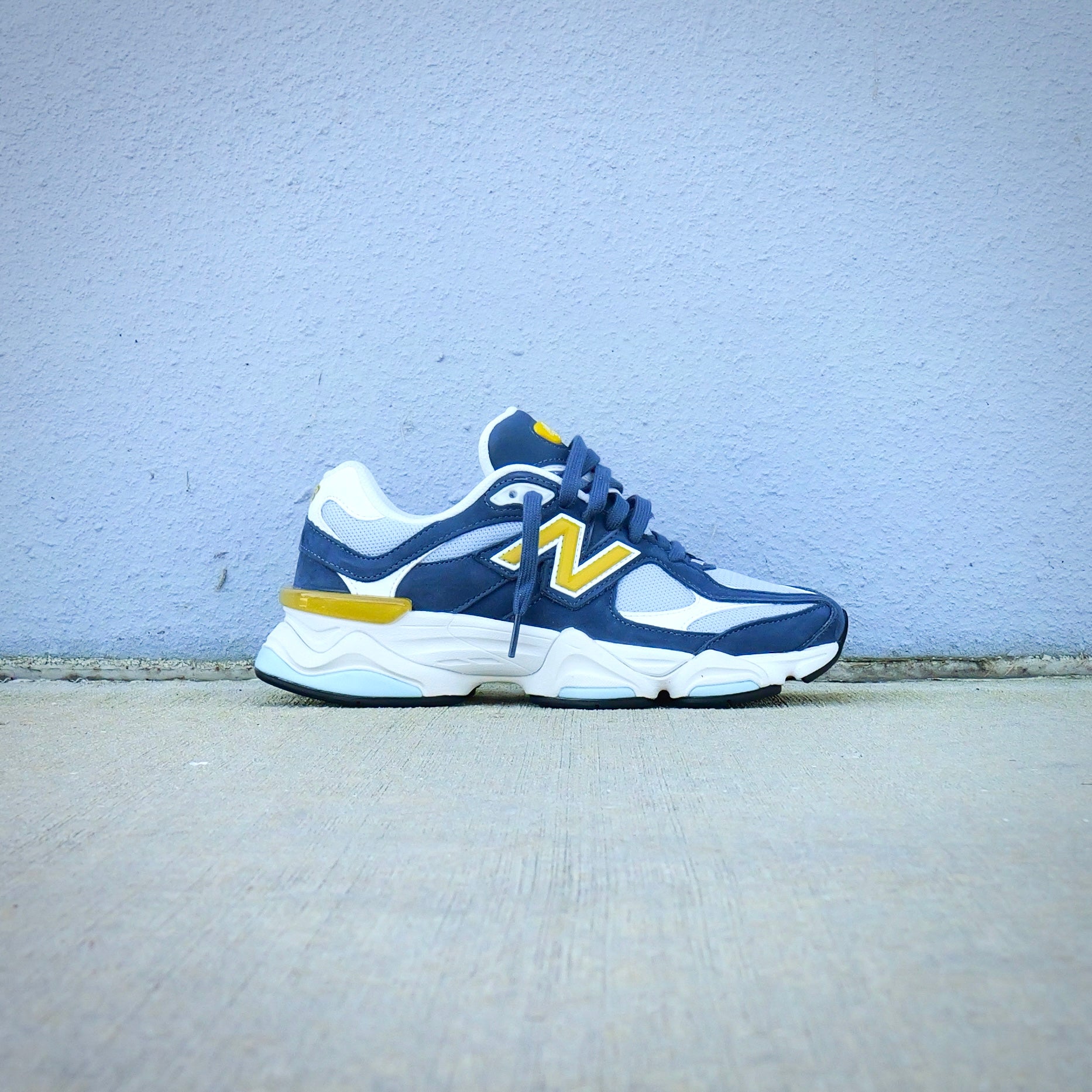 Mens New Balance 9060 (Blue/Yellow) -U906032N