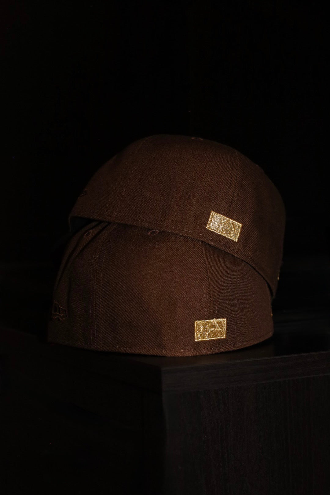 New Era Houston Astros Astrodome The Original Side Patch Fitted (Brown/Black) - New Era