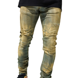 Serenede "Kalamata" Jeans (Olive/Brown) - Serenede