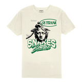 Outrank Snakes Beware Tee (Cream) - Outrank