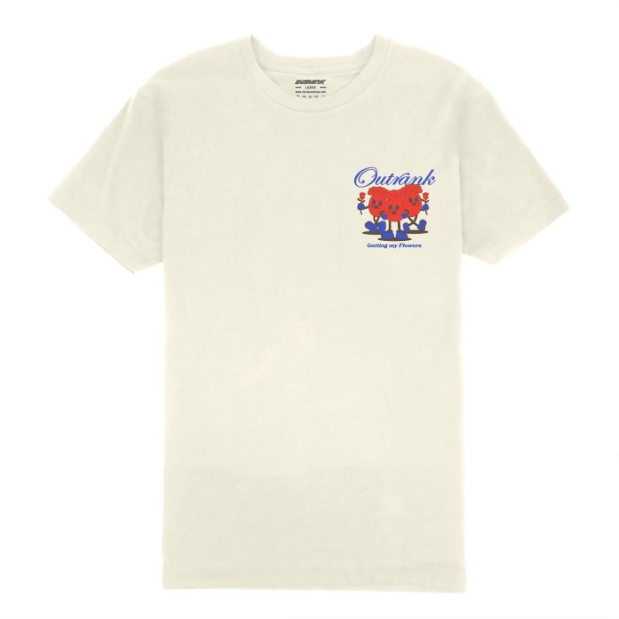Outrank "Getting My Flowers" (Vintage White) - Outrank