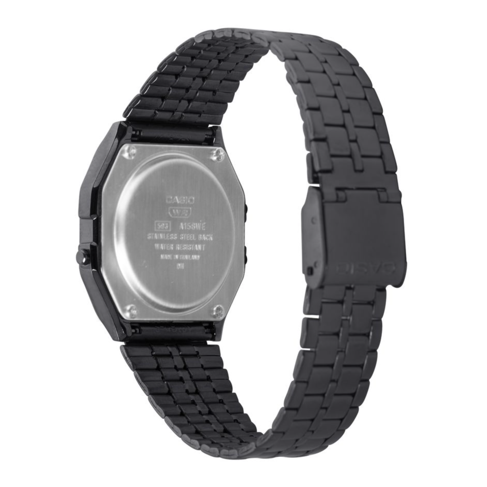 Casio Vintage A158WETB-1A Black Digital Watch - Casio