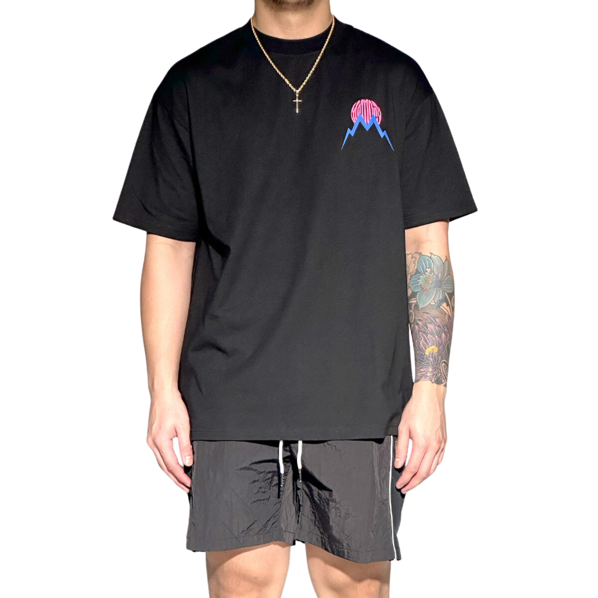 Memory Lane Full Bloom Tee (Black) - Memory Lane