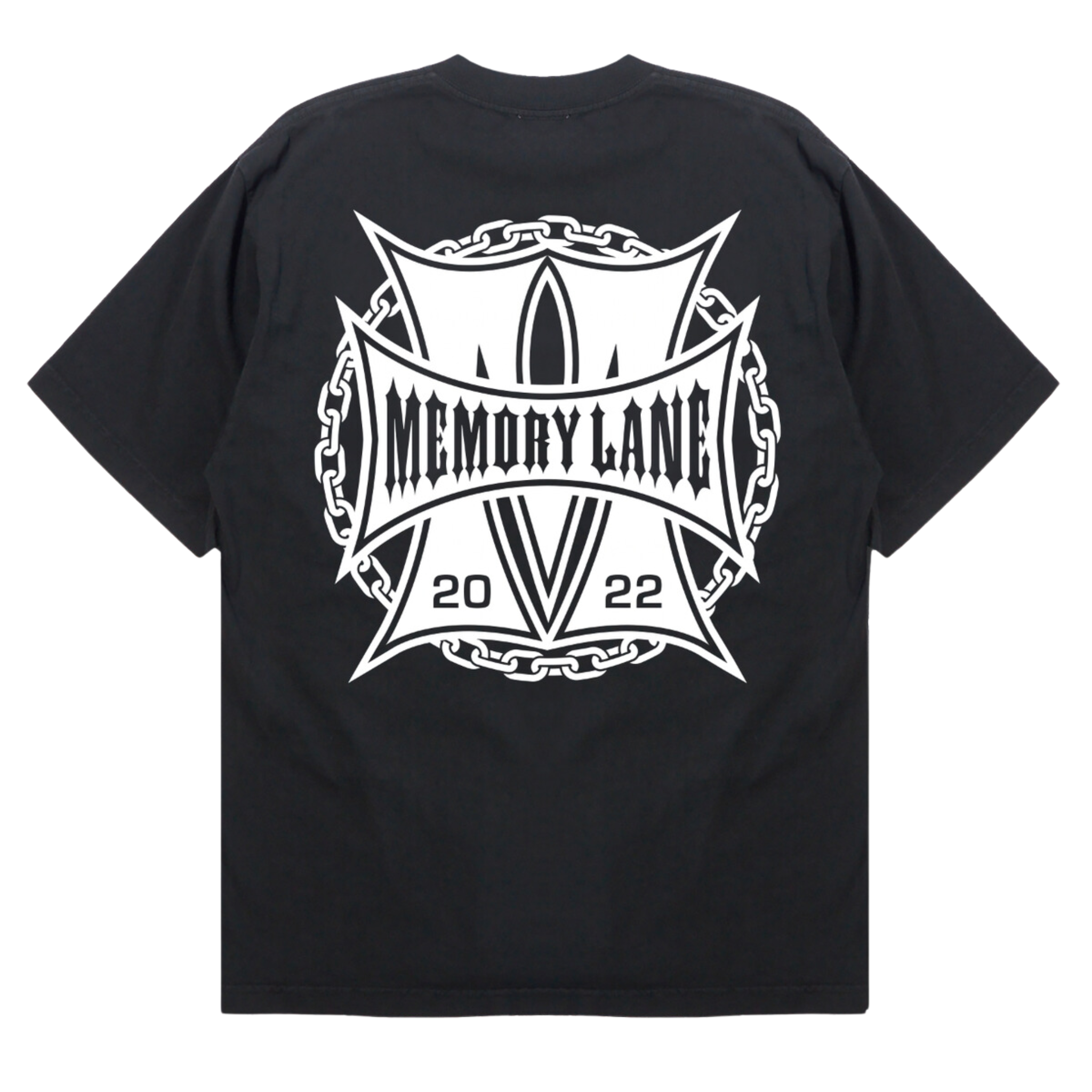 Memory Lane M Patch Tee (Vintage Black) - Memory Lane
