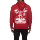 Billionaire Boys Club "New Bora" Hoodie (Chili Pepper) - Billionaire Boys Club