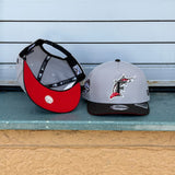 New Era Florida Marlins 2003 World Series Red UV 9FIFTY A-Frame Snapback (Grey/Black)