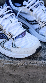 Mens Saucony Ride Millennium (White/Nightsky)