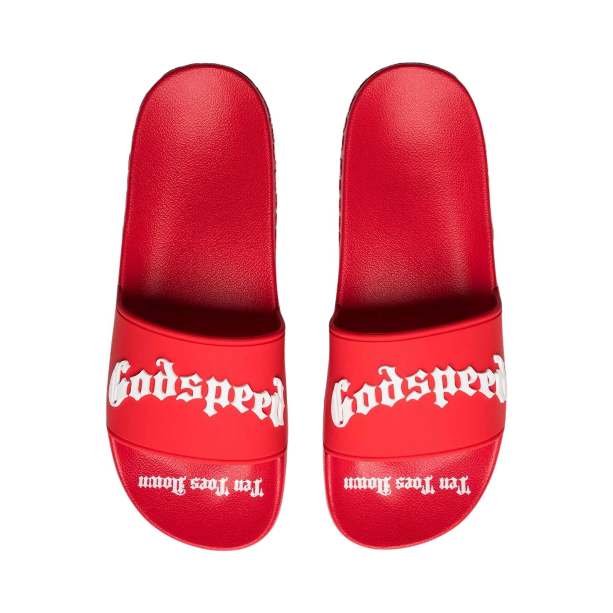 Godspeed OG Logo Slides (Red) BOOM - Godspeed