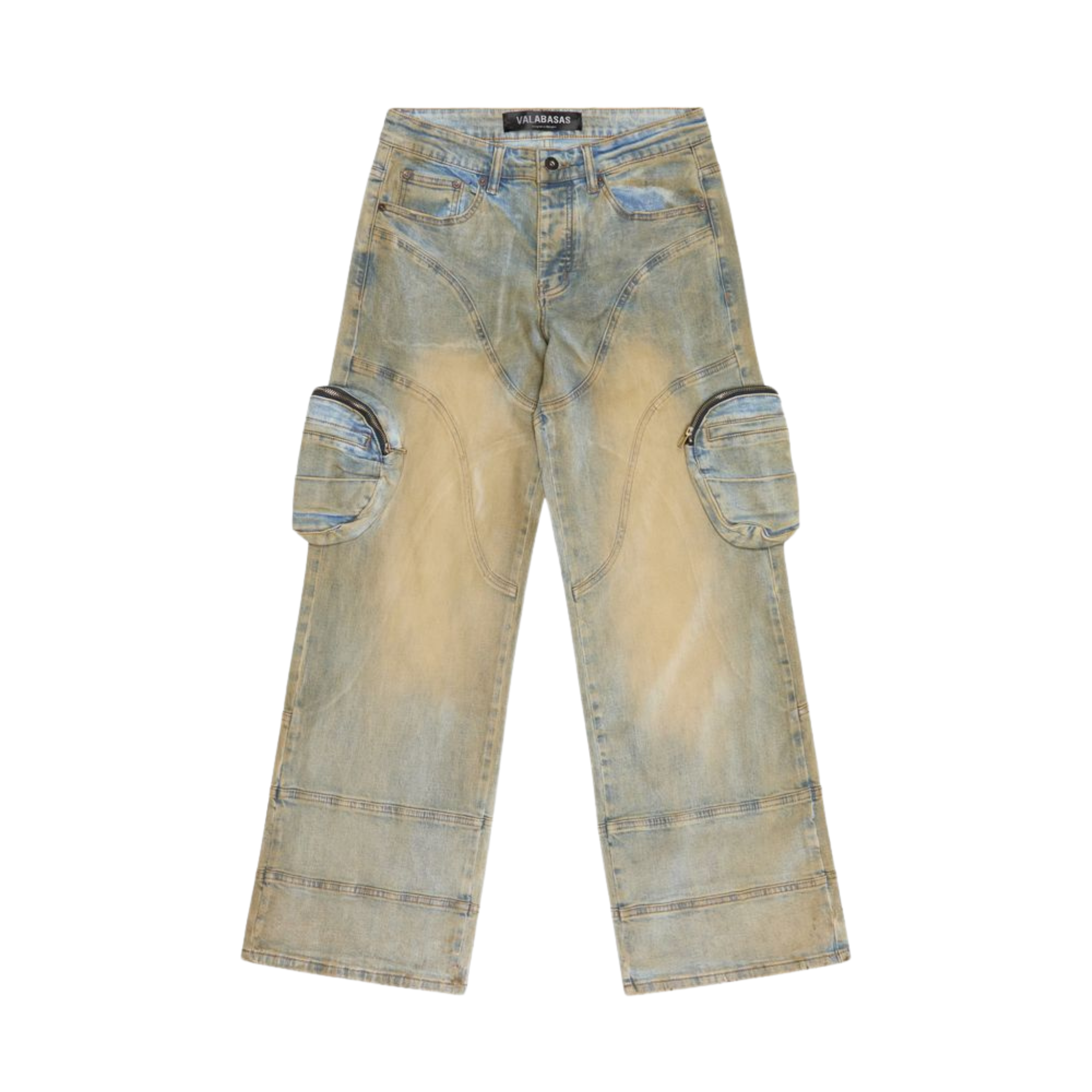 Valabasas "Kneeboard" Baggy Denim Jean (Vintage Wash) - VALABASAS