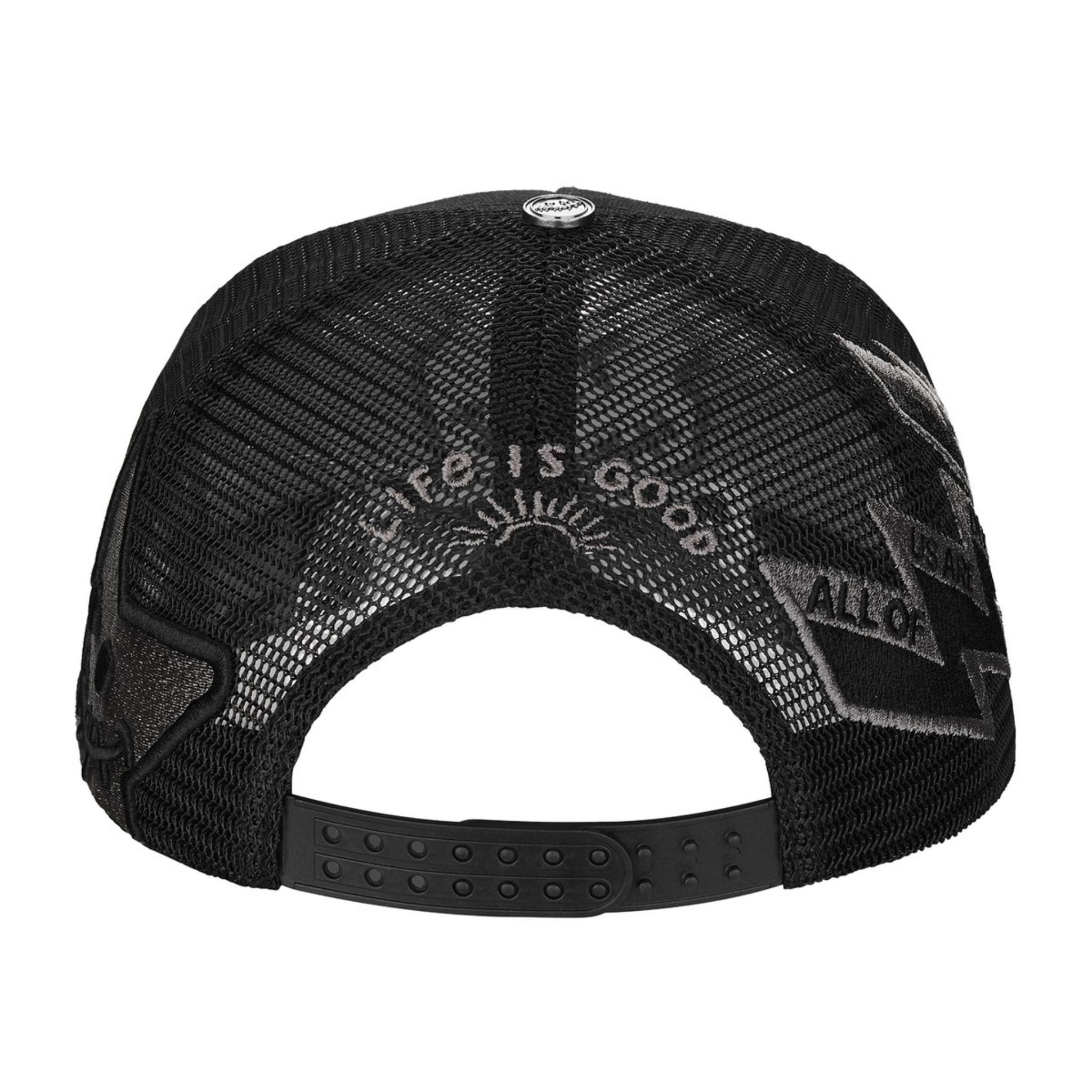All Human "GHOST V2" Trucker (Black)