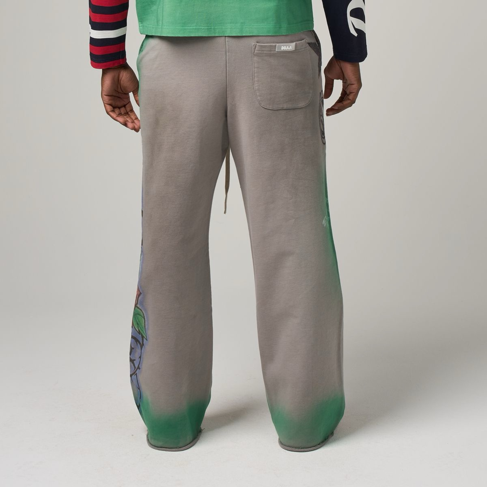 DUAA "Jaws" Sweatpants (Grey) - DUAA