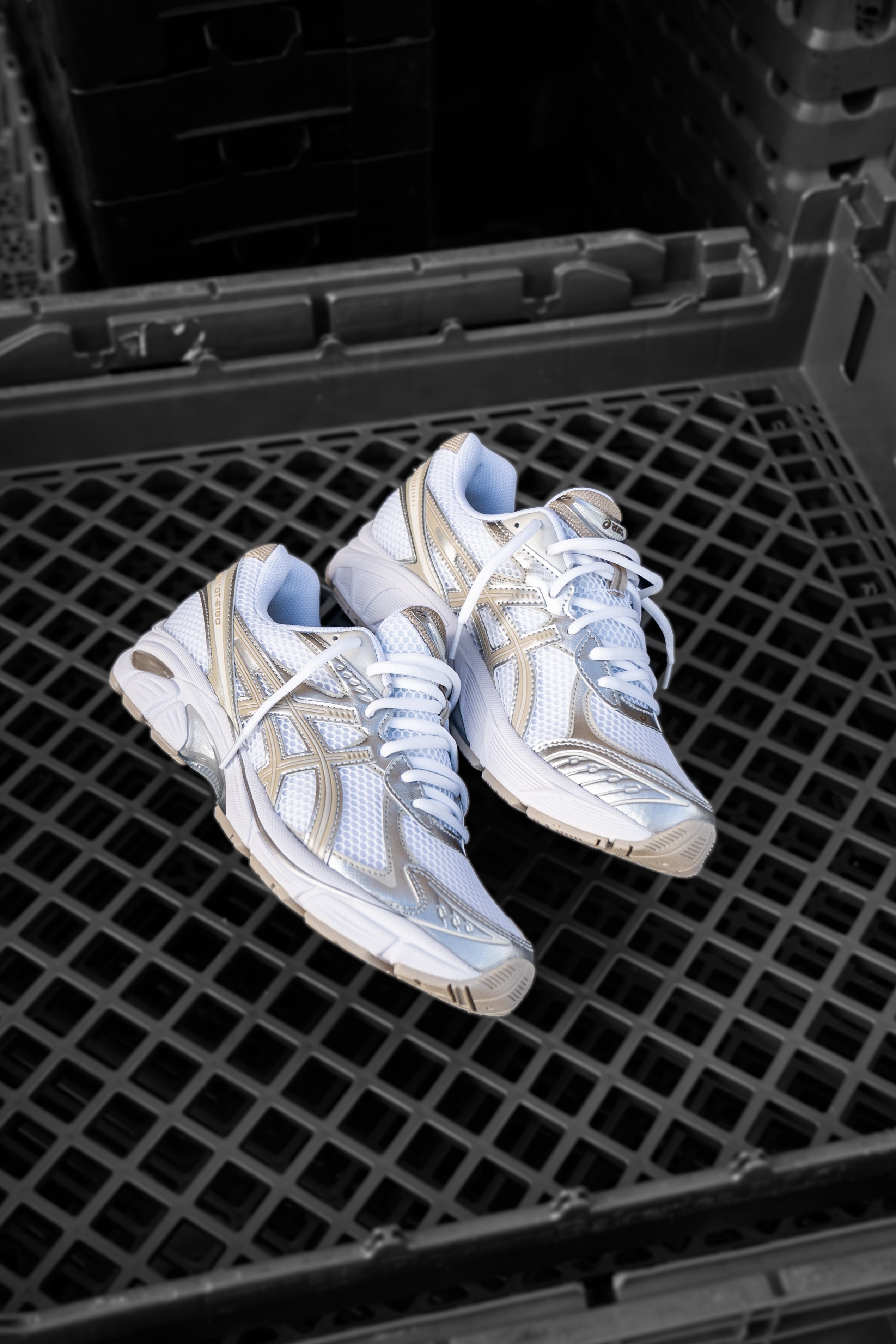 Mens Asics GT-2160 (White/Putty) - Asics