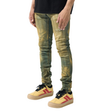 Serenede "Kalamata" Jeans (Olive/Brown) - Serenede