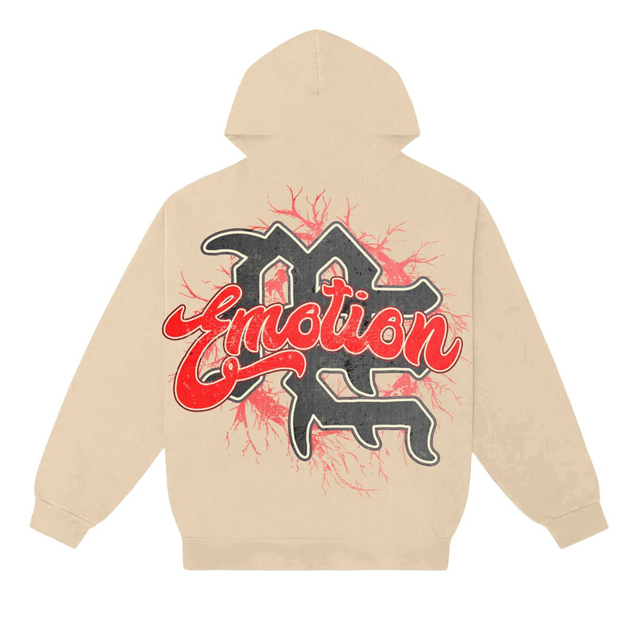 Mixed Emotion "Blinded" Hoodie (Cream) - Mixed Emotion