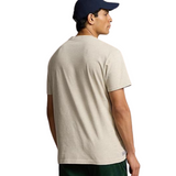 Polo Ralph Lauren Jersey Graphic T-Shirt (Vintage Heather Grey) - Polo Ralph Lauren