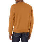 Lacoste Classic Fit Contrast Lettering Cotton Sweatshirt (Brown) - Lacoste