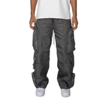 EPTM Baggy Moon Zip Cargo Pants (Grey) - EPTM