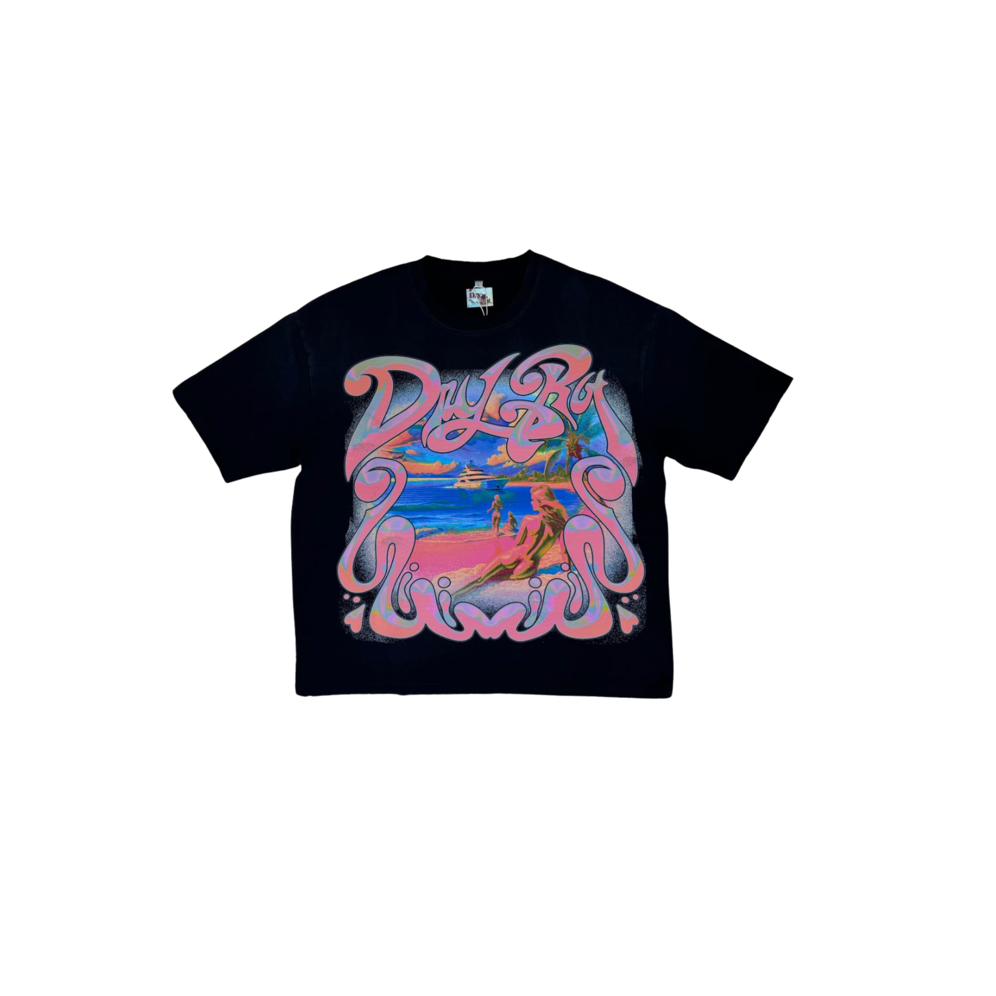 Dry Rot "The View" Tee (Black) - Dry Rot