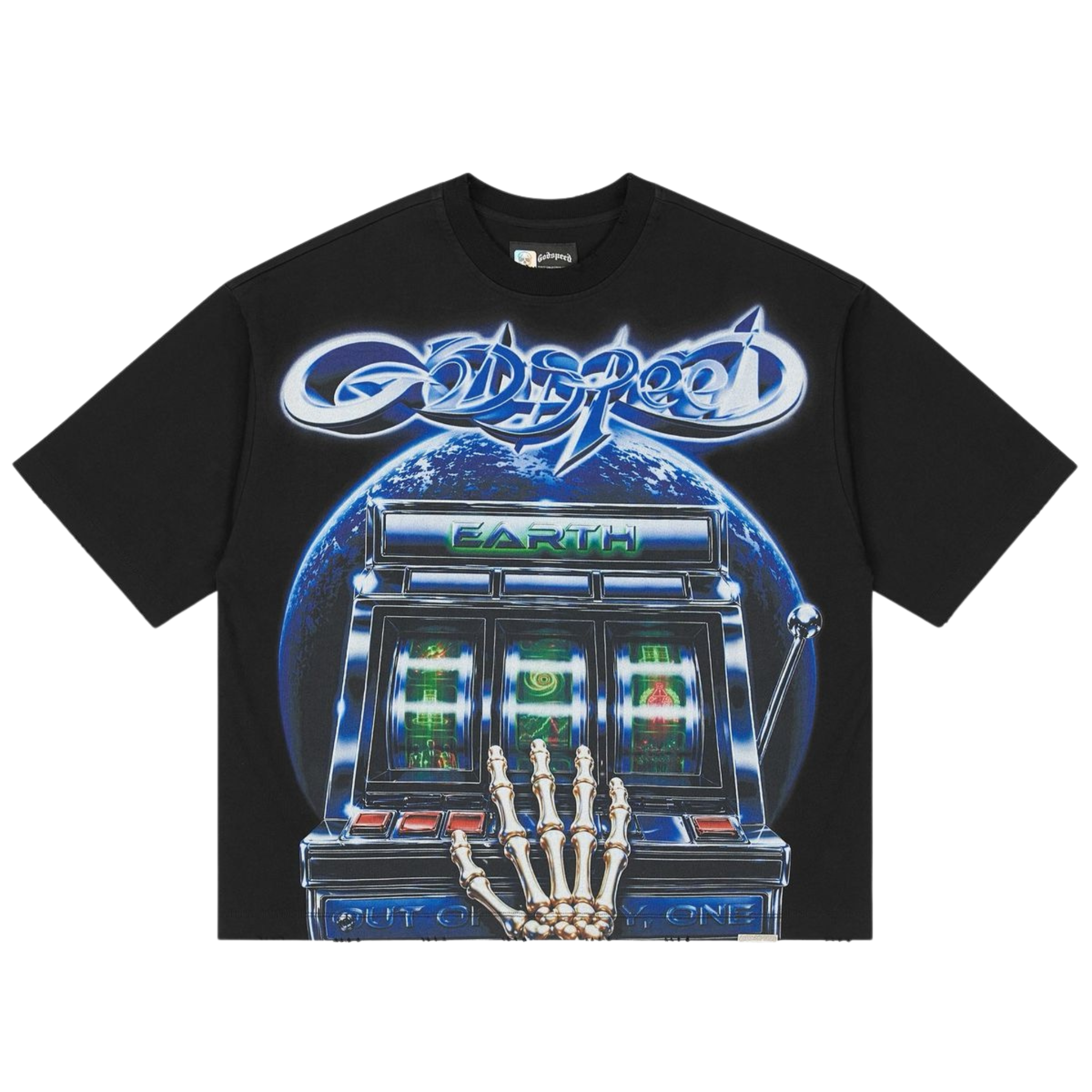 Godspeed "POLYMRKT" T-shirt (Black)