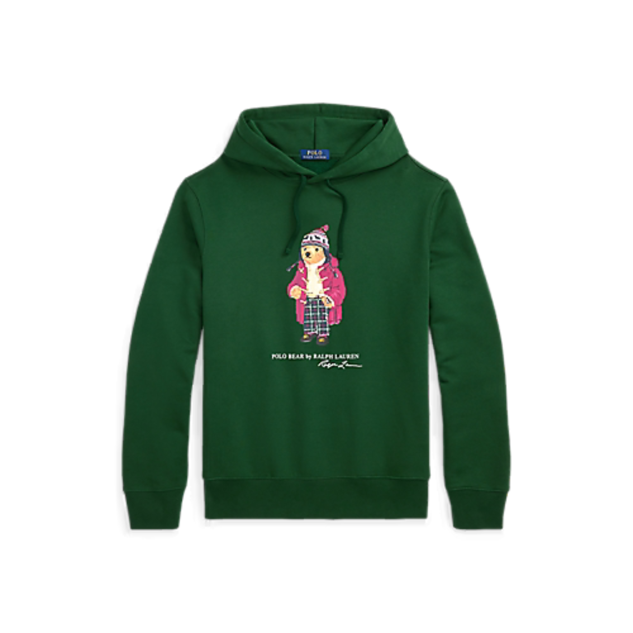 Polo Ralph Lauren Polo Bear Fleece Hoodie (Vintage Pine Holiday) - Polo Ralph Lauren
