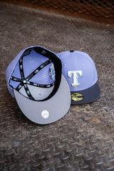 New Era Texas Rangers Final Season Grey UV (Lavender/Graphite) 59Fifty Fitted - New Era
