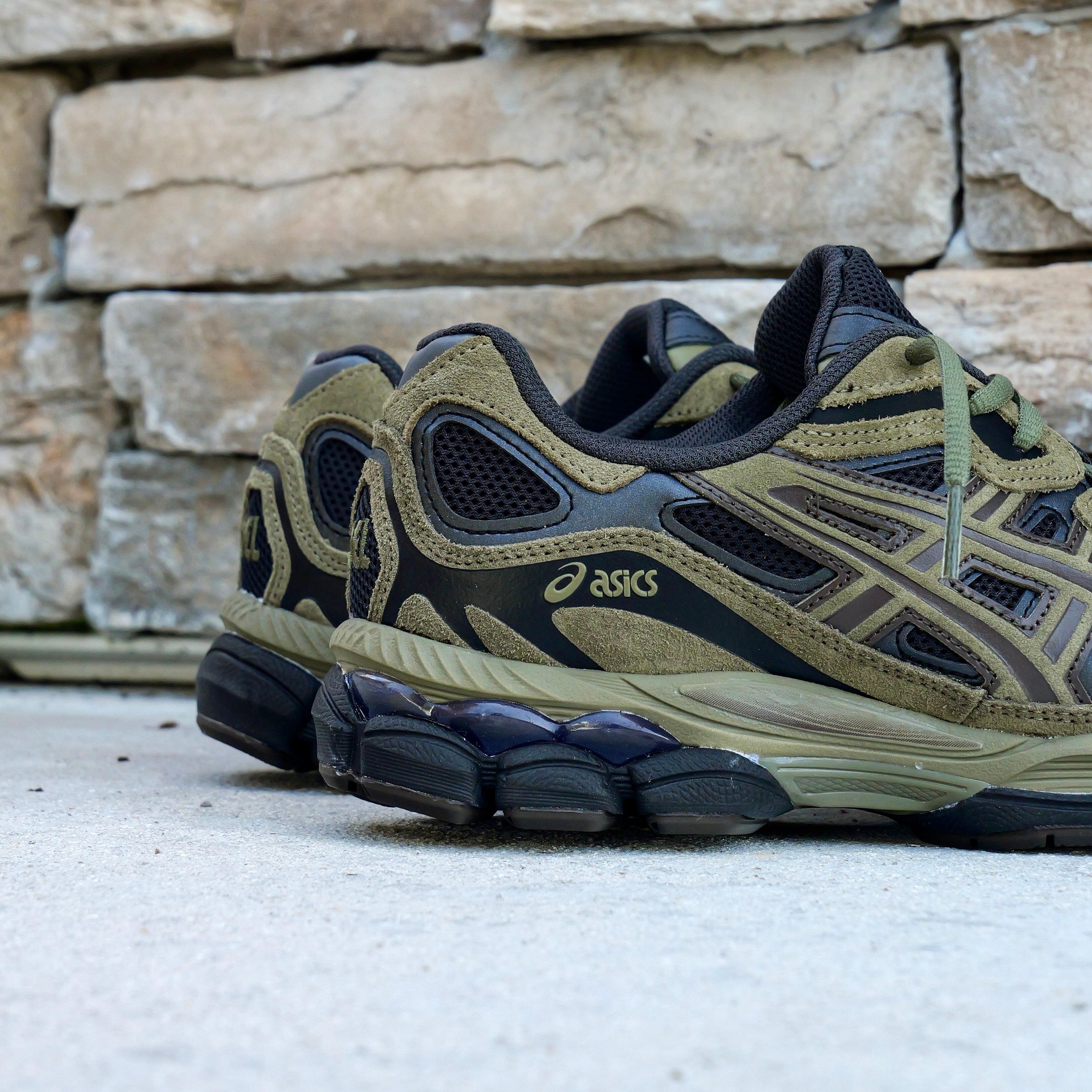 Mens Asics Gel-NYC (Loden Green/Graphite Grey) - Asics