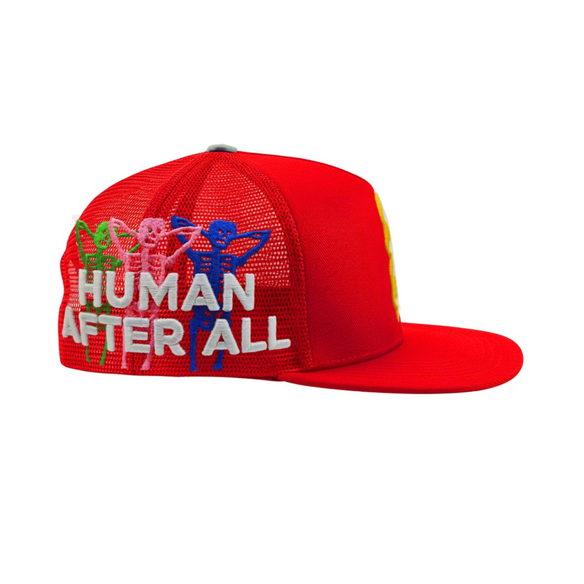 All Human "Human After All v2" Trucker (Red)