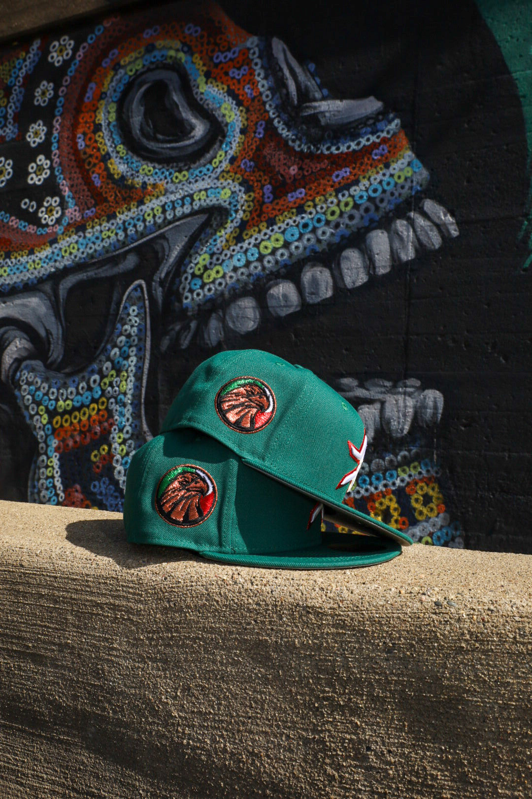 New Era Houston Astros WBC Mexico Side Patch Grey UV 59Fifty Fitted (Black) - ST New Era