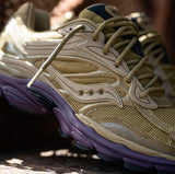 Mens Saucony ProGrid Omni 9 (Brown/Wine)