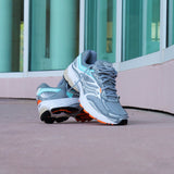 Mens Saucony ProGrid Omni 9 (Grey/Teal)