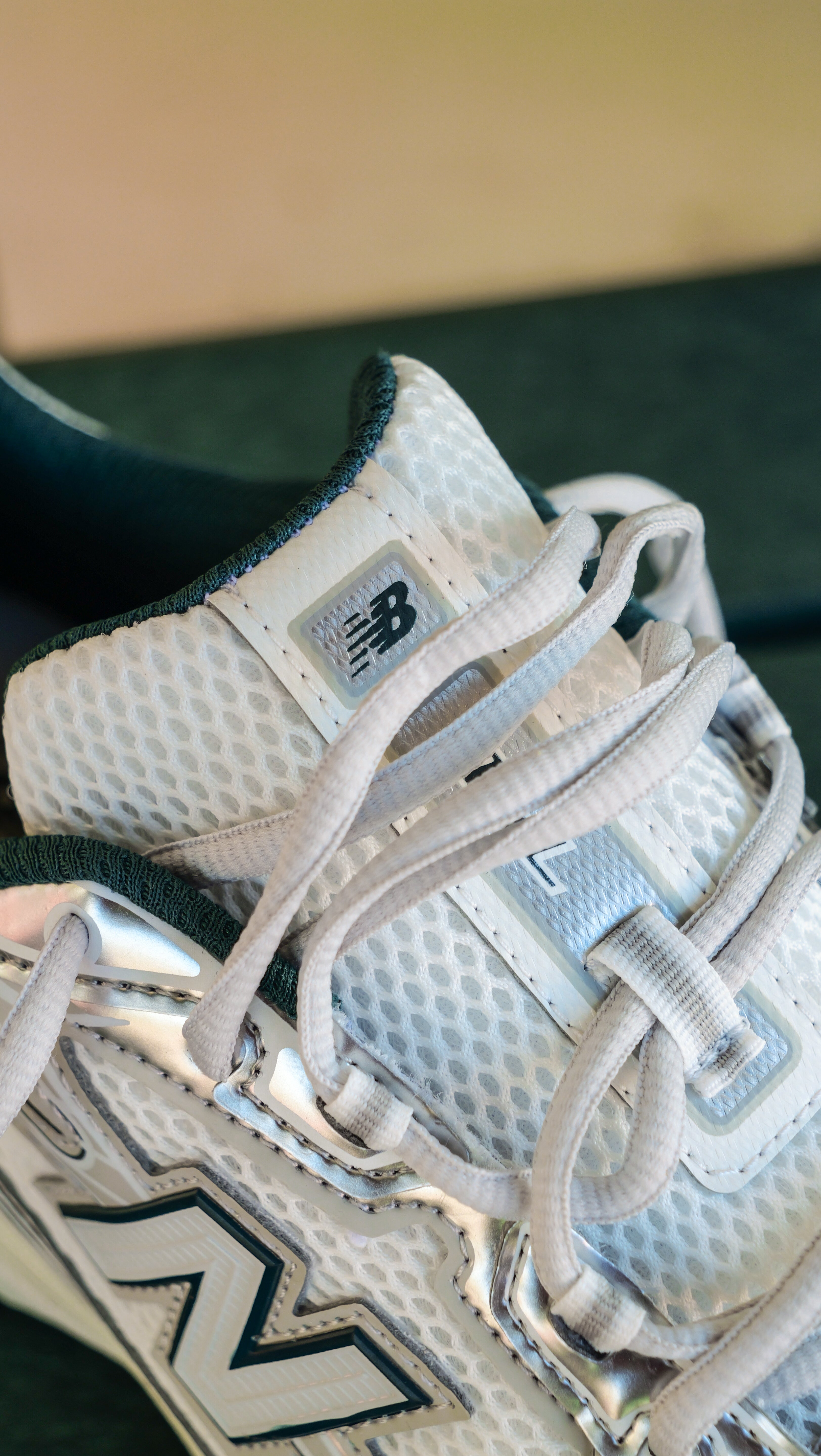 Mens New Balance 740 (Green/Beige) - U740EL