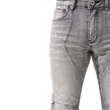 Serenede "Noctis" Stacked Jeans (Grey) - Serenede