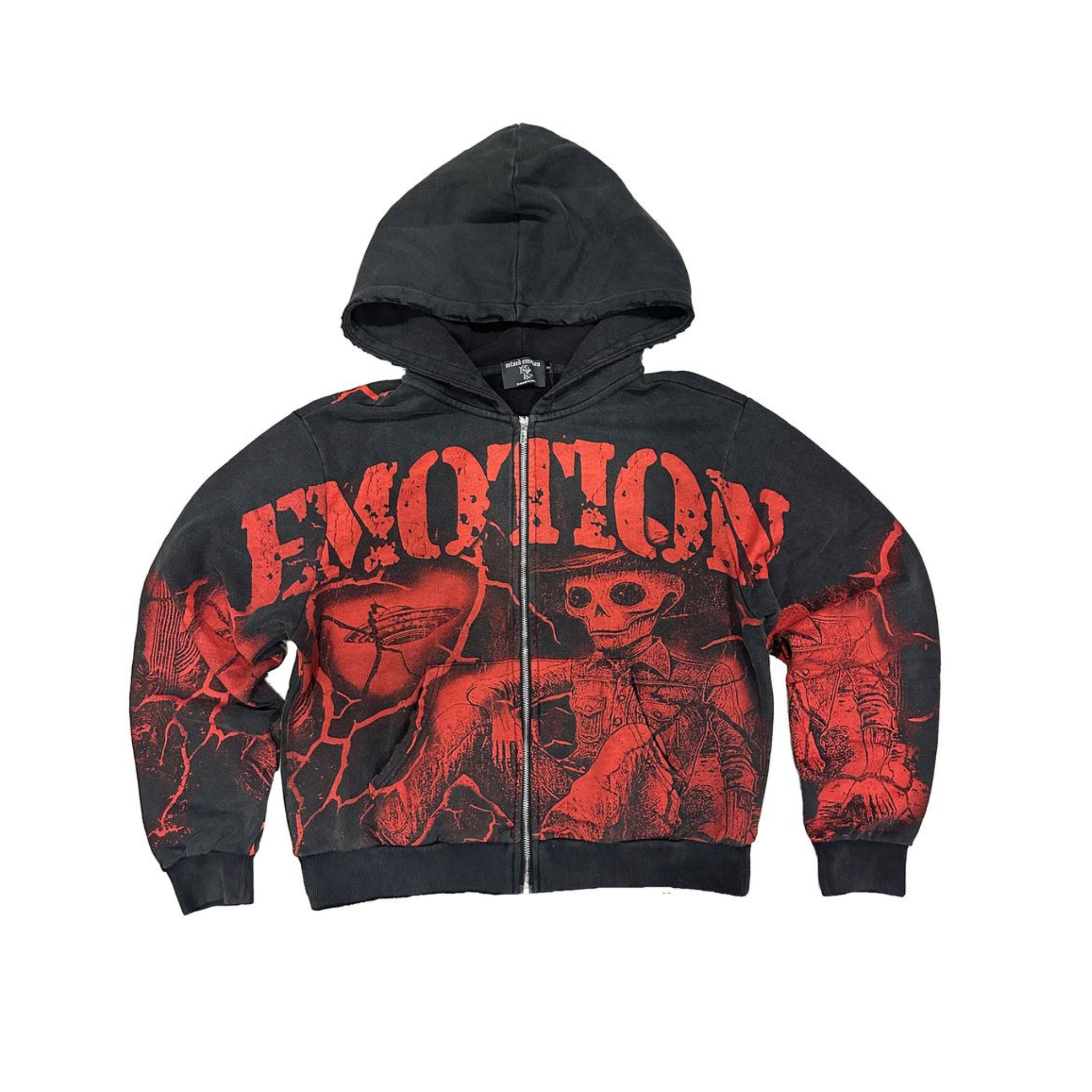 Mixed Emotion “Deserted” Hoodie (Acid Wash) - Mixed Emotion