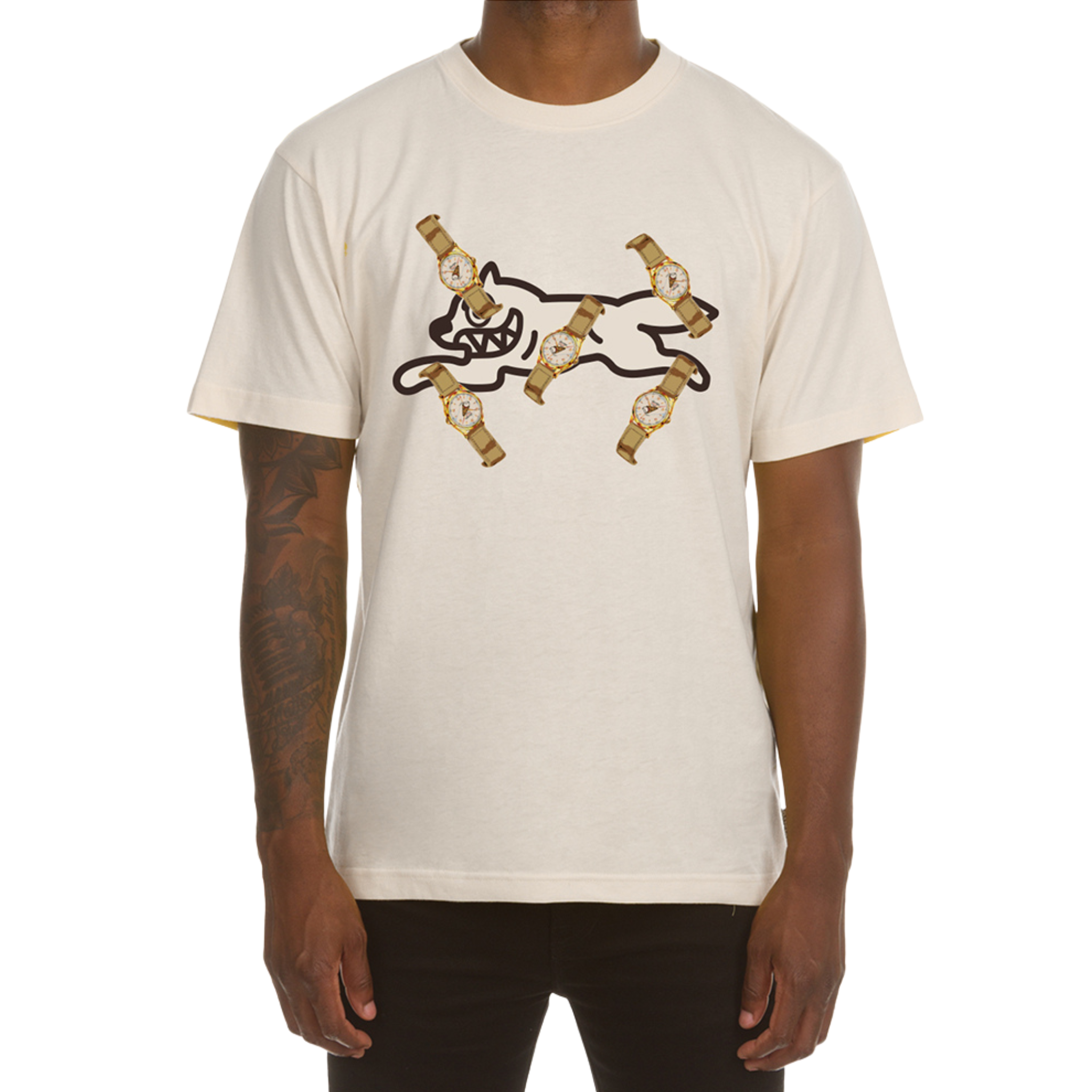 Icecream I'm Watching SS Tee (Antique White) - Ice Cream