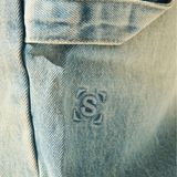 Serenede "Citrus" Denim Shorts (Earth Wash) - Serenede