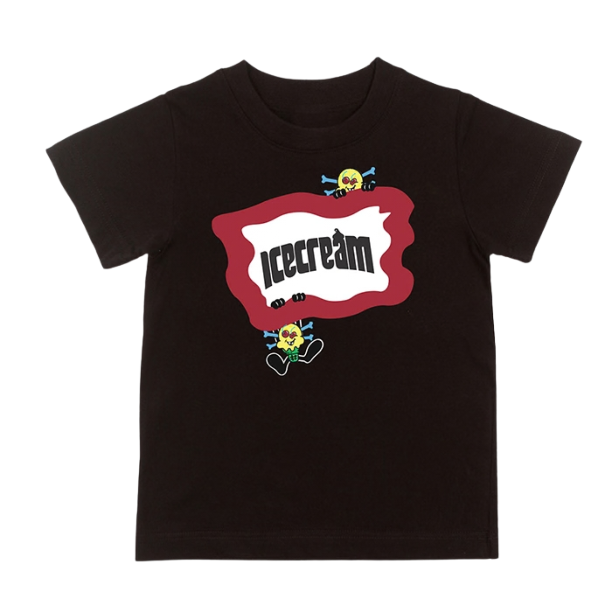 Kids Icecream "Hang On" SS Tee (Black) - Ice Cream