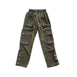 Diet Starts Monday Cargo Pants (Olive) - Diet Starts Monday