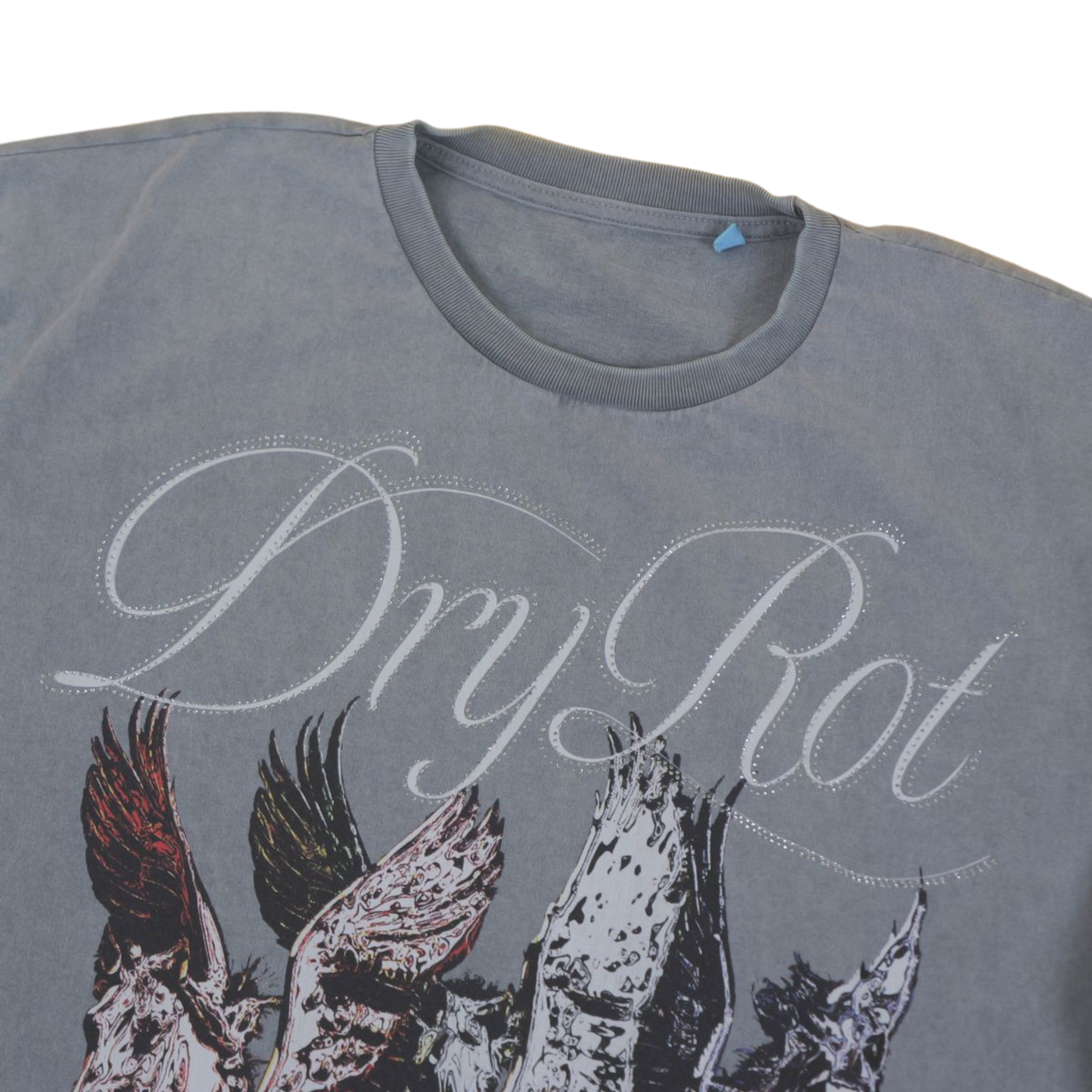 Dry Rot Pegasus Tee (Grey) - Dry Rot