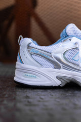 Gradeschool New Balance 530 (White/Blue) - GR530GB - New Balance