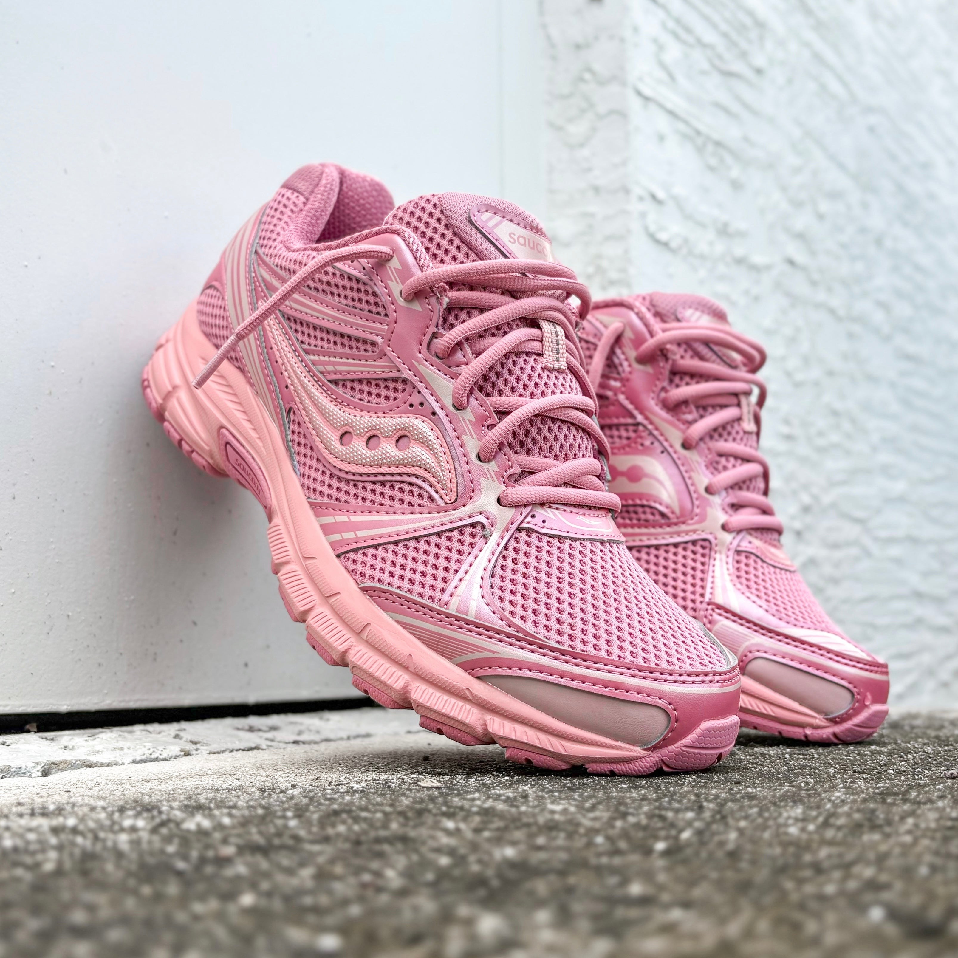 Mens Saucony Grid Legacy (Mauve)