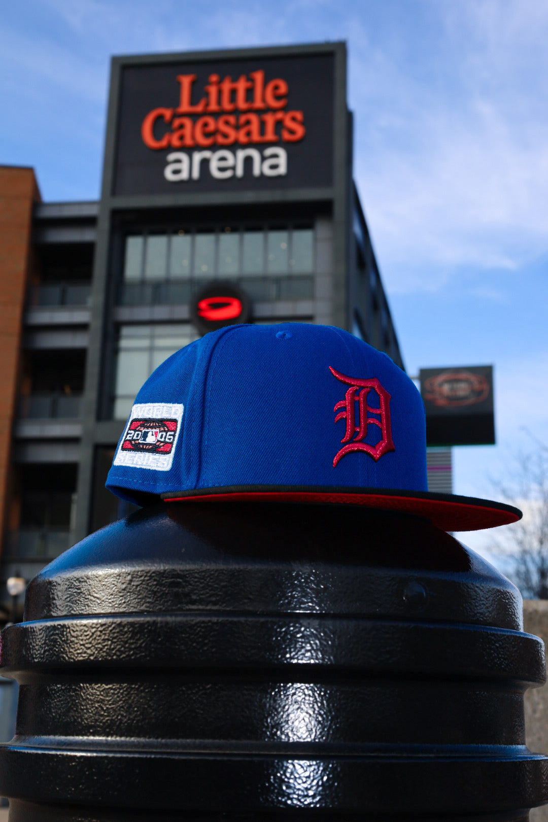 New Era Detroit Tigers 2006 World Series Side Patch Fitted (Royal/Black)