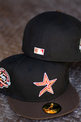 New Era Houston Astros 45th Anniversary Pink UV (Black/Walnut) 59Fifty Fitted - New Era