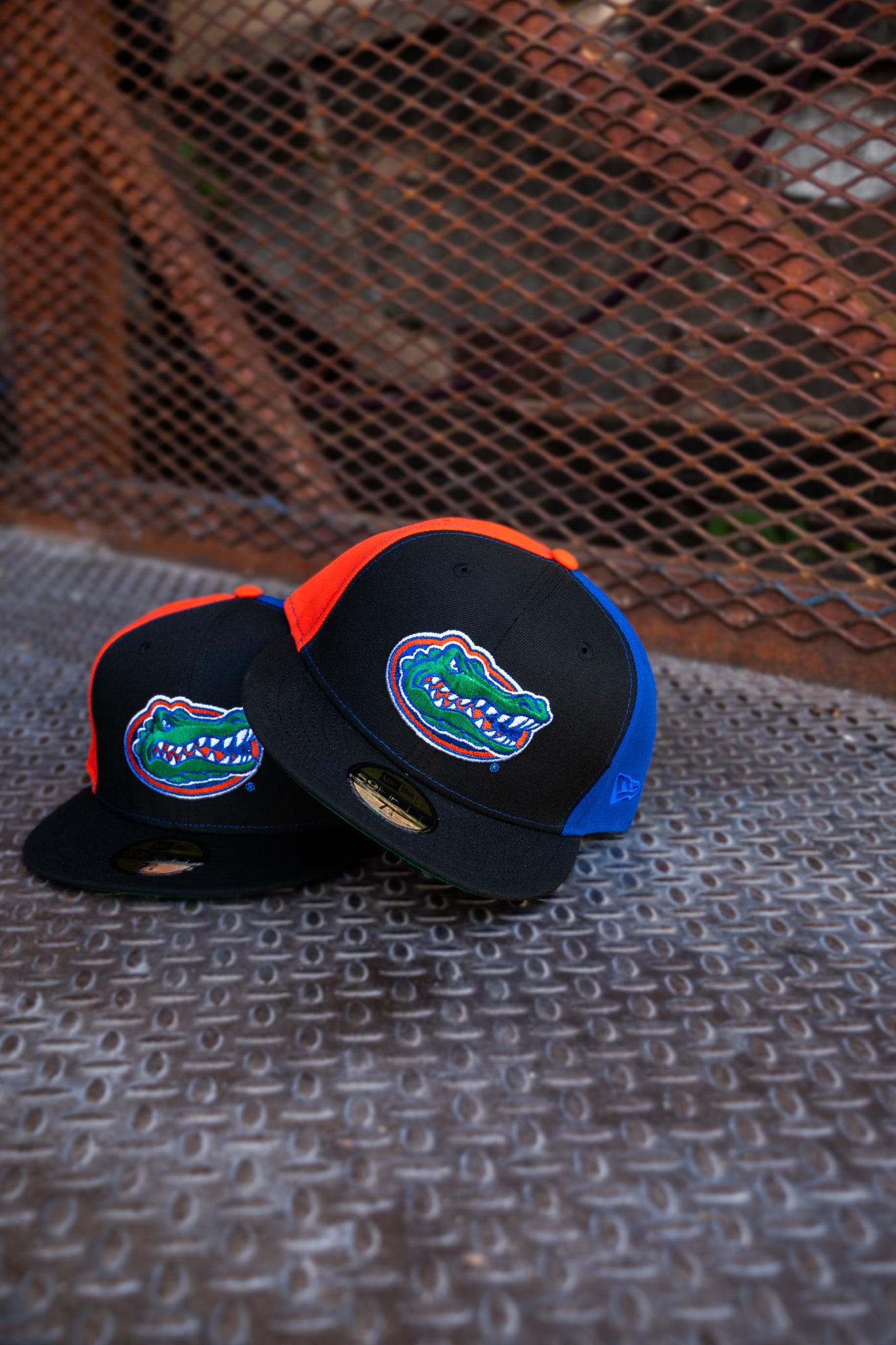 New Era Florida Gators Green UV (Black/Orange/Royal) 59Fifty Fitted - New Era