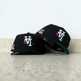 New Era Los Angeles Dodgers 1981 World Series Green UV 9Fifty A-Frame Snapback (Black)